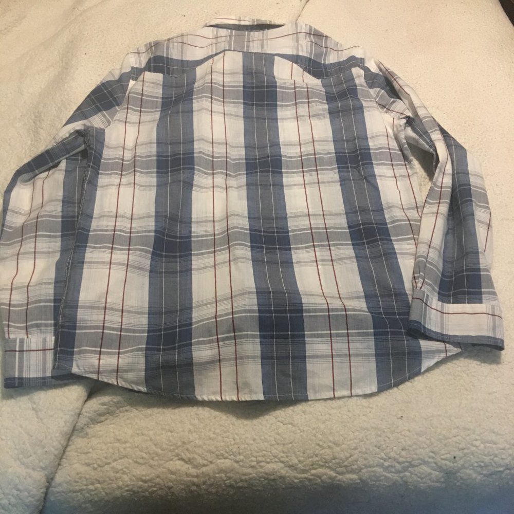 LEVI MEN SNAP BUTTON DOWN LONG SLEEVE SHIRT SIZE LARGE - Picture 6 of 6